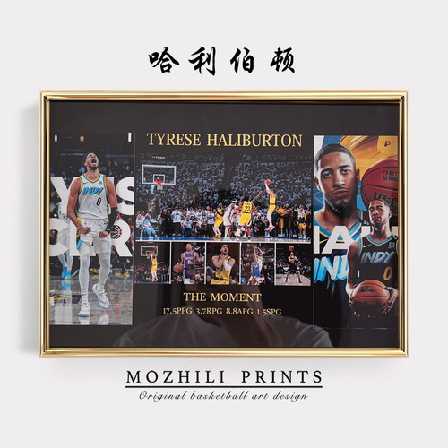 哈利伯顿照片铝合金相框