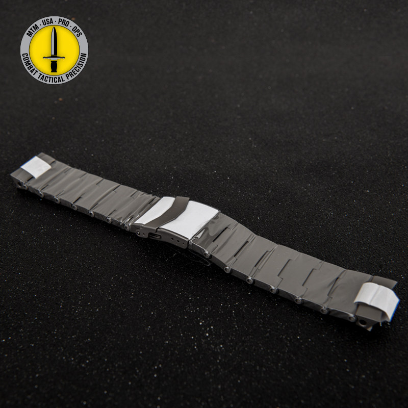 MTM表带钛合金表带黑色银色灰色Titanium HEX-Band手表配件24mm