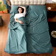 60 cống vải satin dài chủ yếu cotton khách sạn ngăn chứa túi ngủ bẩn bông khách sạn kinh doanh du lịch di động du lịch ra tấm mềm - Túi ngủ