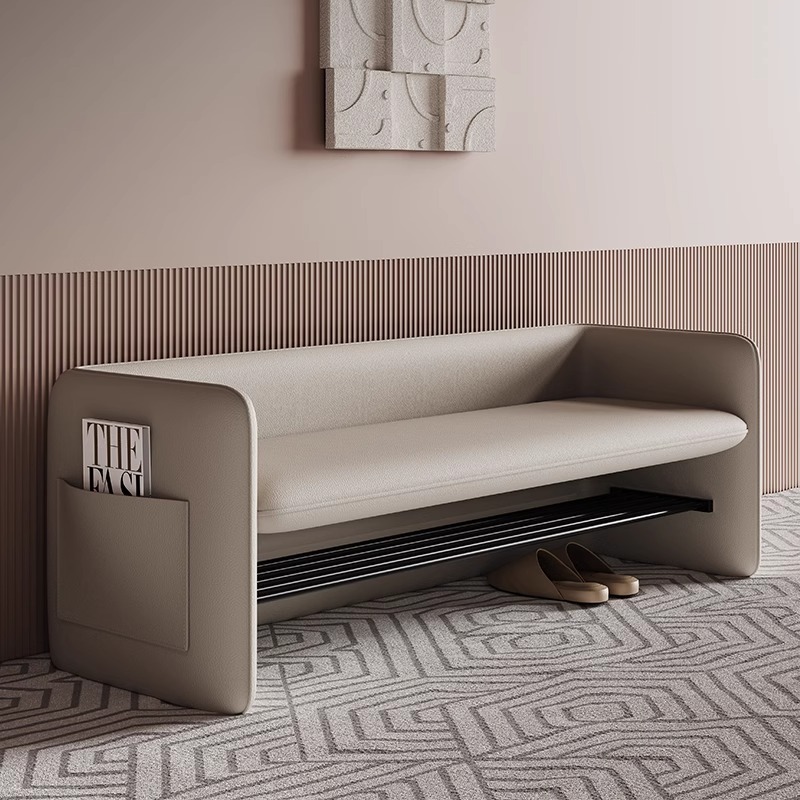 一体轻奢高级感长条凳