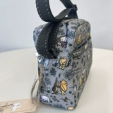 Японская мультяшная сумка через плечо для отдыха, нейлоновый вместительный и большой квадратный картхолдер