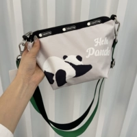 2024 Spring New Panda Count Sack Sack Sack Cartoon Cartoon маленькая сумка женская легкая сумка 219 маленькая 巧 Печатная сумка