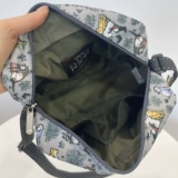 Японская мультяшная сумка через плечо для отдыха, нейлоновый вместительный и большой квадратный картхолдер