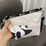2024 Spring New Panda Count Sack Sack Sack Cartoon Cartoon маленькая сумка женская легкая сумка 219 маленькая 巧 Печатная сумка