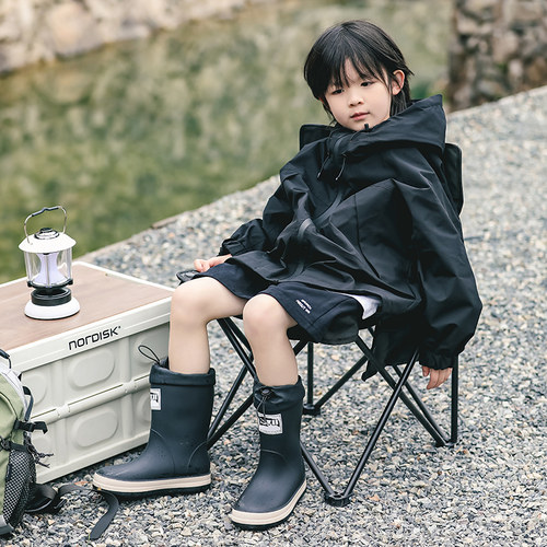 亲子户外露营防水防滑雨鞋