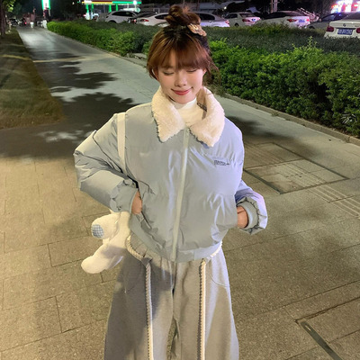 冬季2025新款小个子羽绒棉服女潮