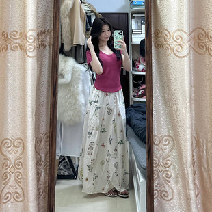 两件套装 巨好看 显瘦上衣半身裙时尚 夏装 女 一整套轻熟小众不撞款