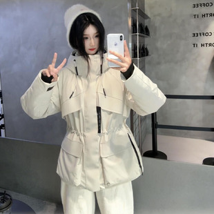 洋气小香风羽绒棉服女冬季 棉袄oversize保暖外套 高级感超好看工装