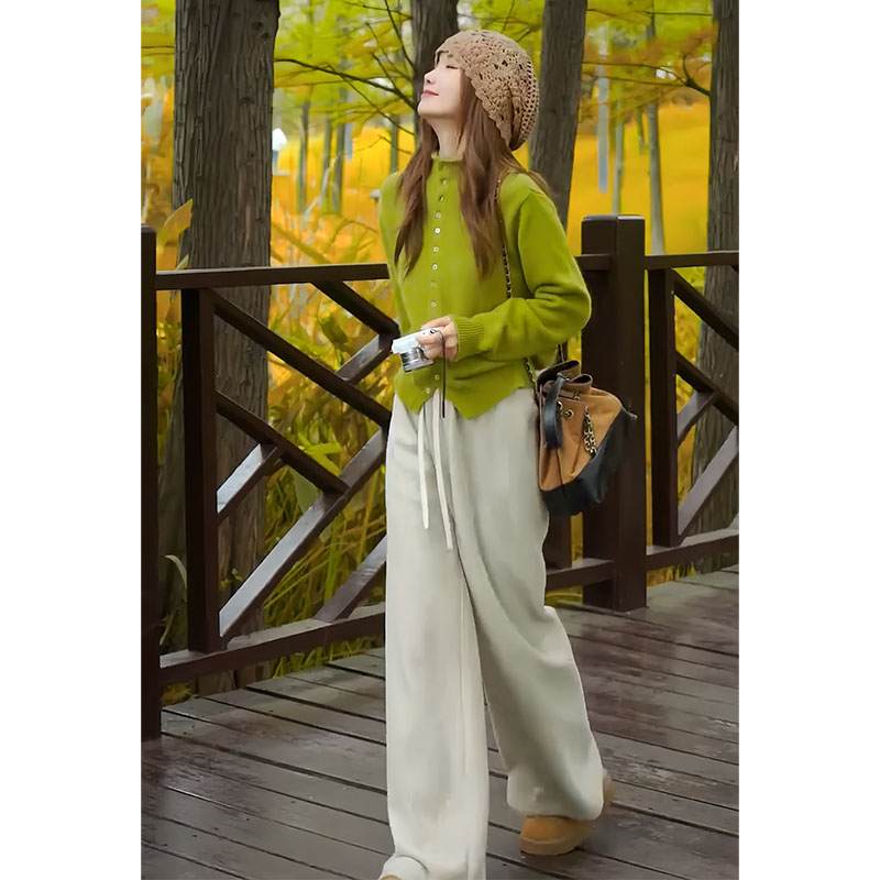 秋冬韩系小个子网红炸街时尚套装