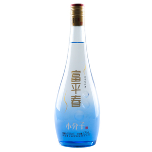 河南贾湖45度富平春小分子纯粮发酵浓香型白酒475ml单瓶
