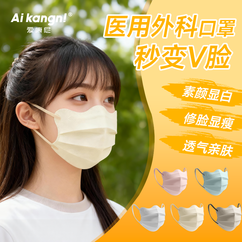 【高颜值】医用外科口罩