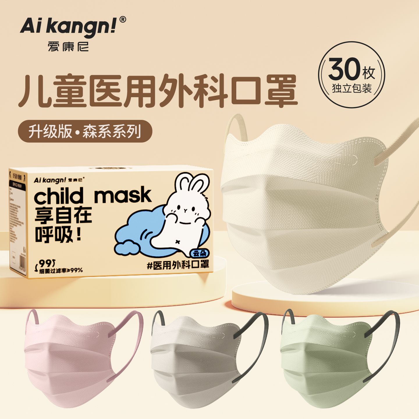 【儿童专用】医用外科儿童口罩