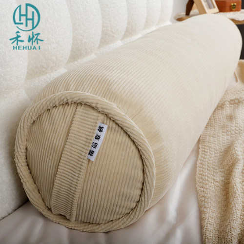 侧睡男生款夹腿专用灯芯绒抱枕