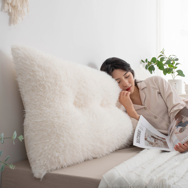 床头靠垫床上靠枕大靠背护腰垫背榻榻米软包学生宿舍卧室简约可拆