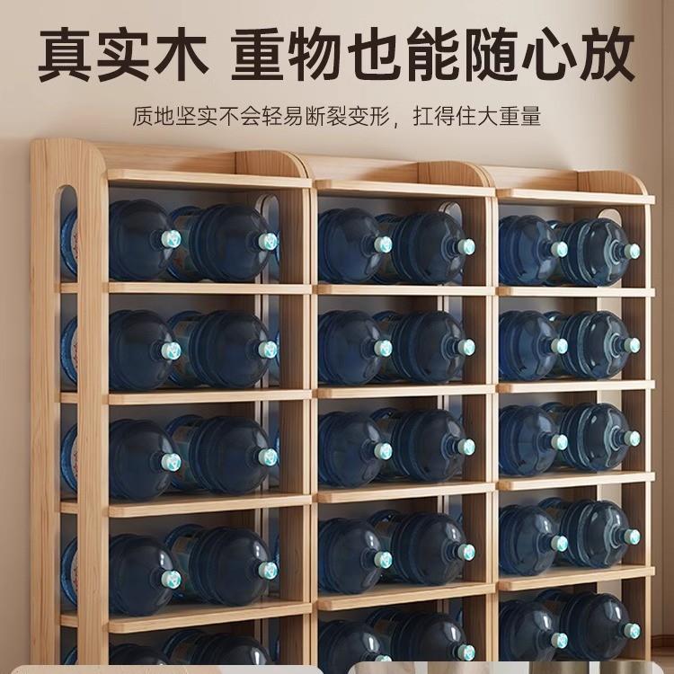 实木书架置物架落地一体靠墙转角储物柜简易儿童学生不占空间书柜