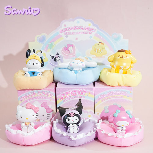 正版三丽鸥库洛米桌面摆件