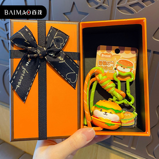 原创汉堡包柴柴烘焙坊2026年新款生日礼物幼儿园送学生可爱小礼品