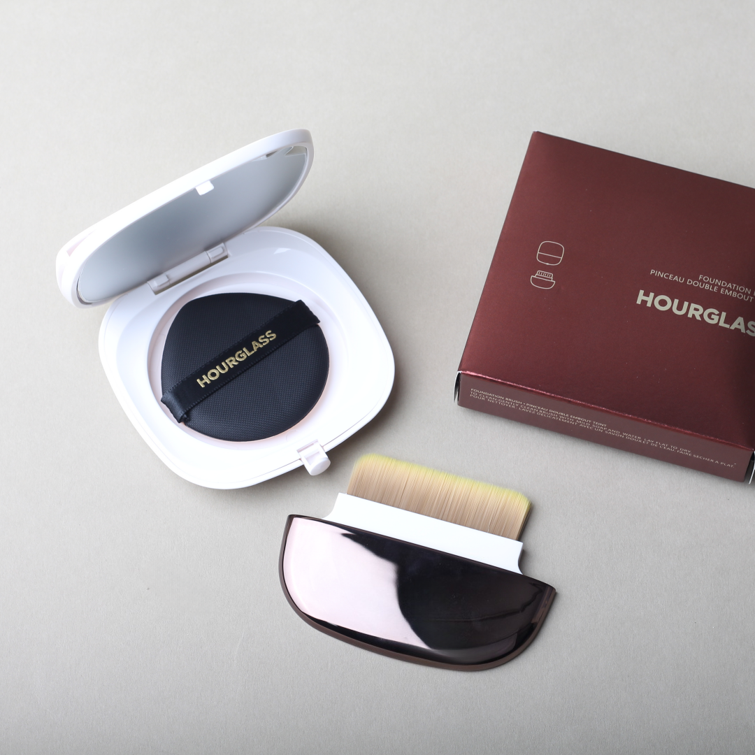 2025新品！Hourglass化妆刷粉底刷粉扑镜盒底妆套装便携化妆工具