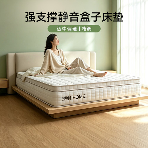 宜奥防螨护脊独立袋弹簧床垫