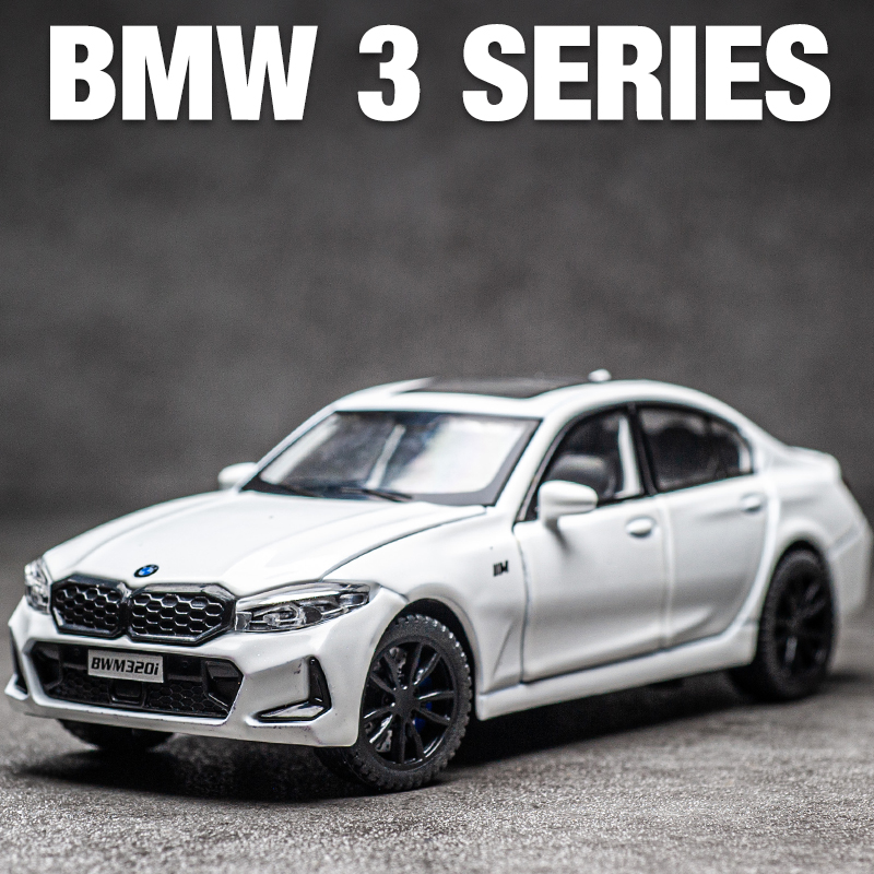 宝马3系合金132仿真模型玩具车
