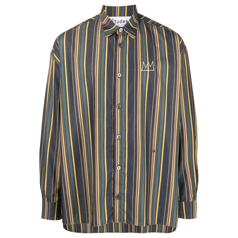 etudes etudes 黑色衬衫男