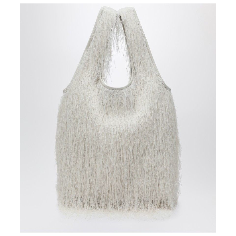 DRIES VAN NOTEN 流苏手提包(米白色)女女夏腋下包包包送女友耐用