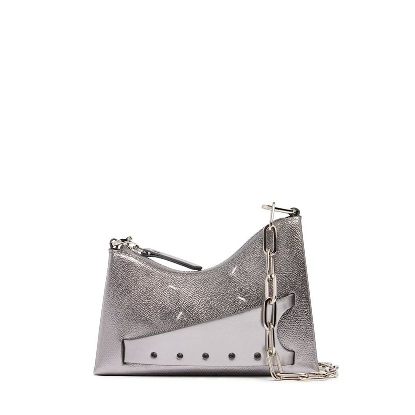 Maison Margiela Snatched超迷你皮革单肩包女女夏送女友包包耐