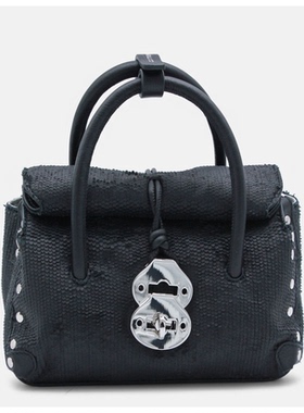 Zanellato  Bags 黑色手提包女女夏包包耐用送女友腋下包