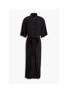 JOSEPH Arcade 绉纱中长连衣裙女百搭伴娘裙insOL风婚礼裙仙女