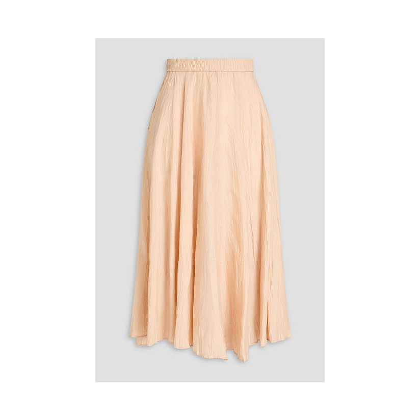 JOSEPH Sully 褶皱真丝电力纺中长半身裙女通勤OL风仙女裙伴娘