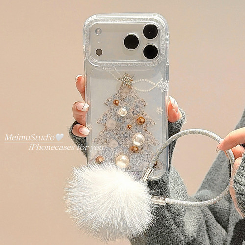 ins韩风圣诞树适用苹果手机壳