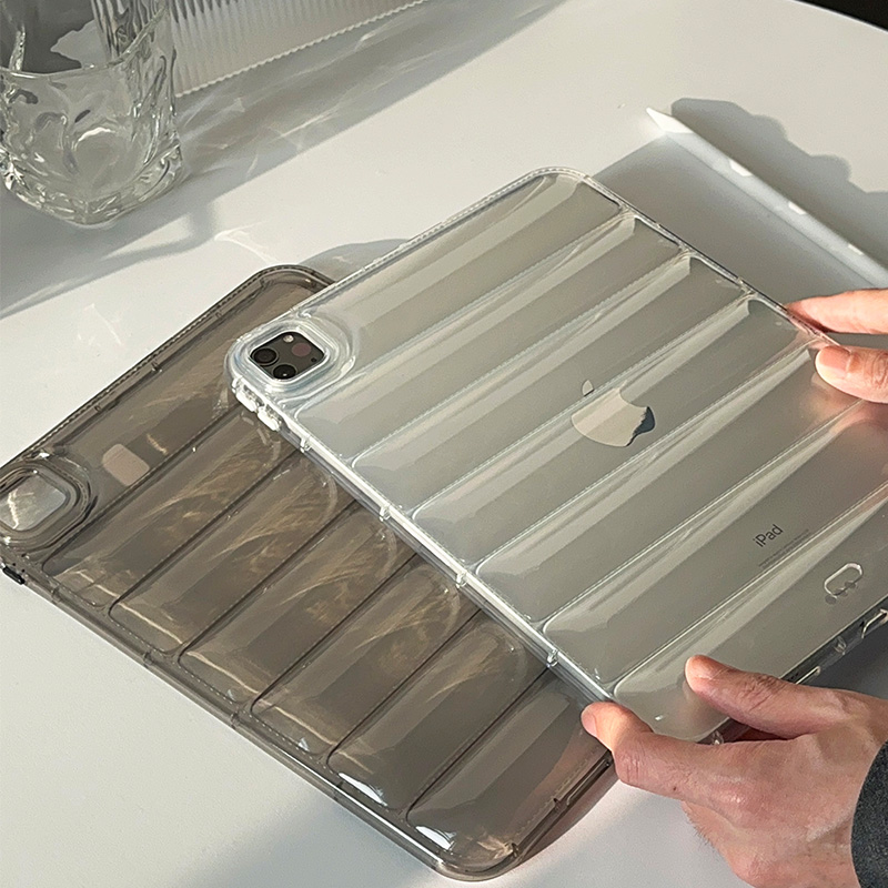 气囊羽绒服适用苹果2021新款ipad保护壳air5/4硅胶透明10.2寸防摔8.3全包mini6平板电脑保护套第九代pro11寸属于什么档次？