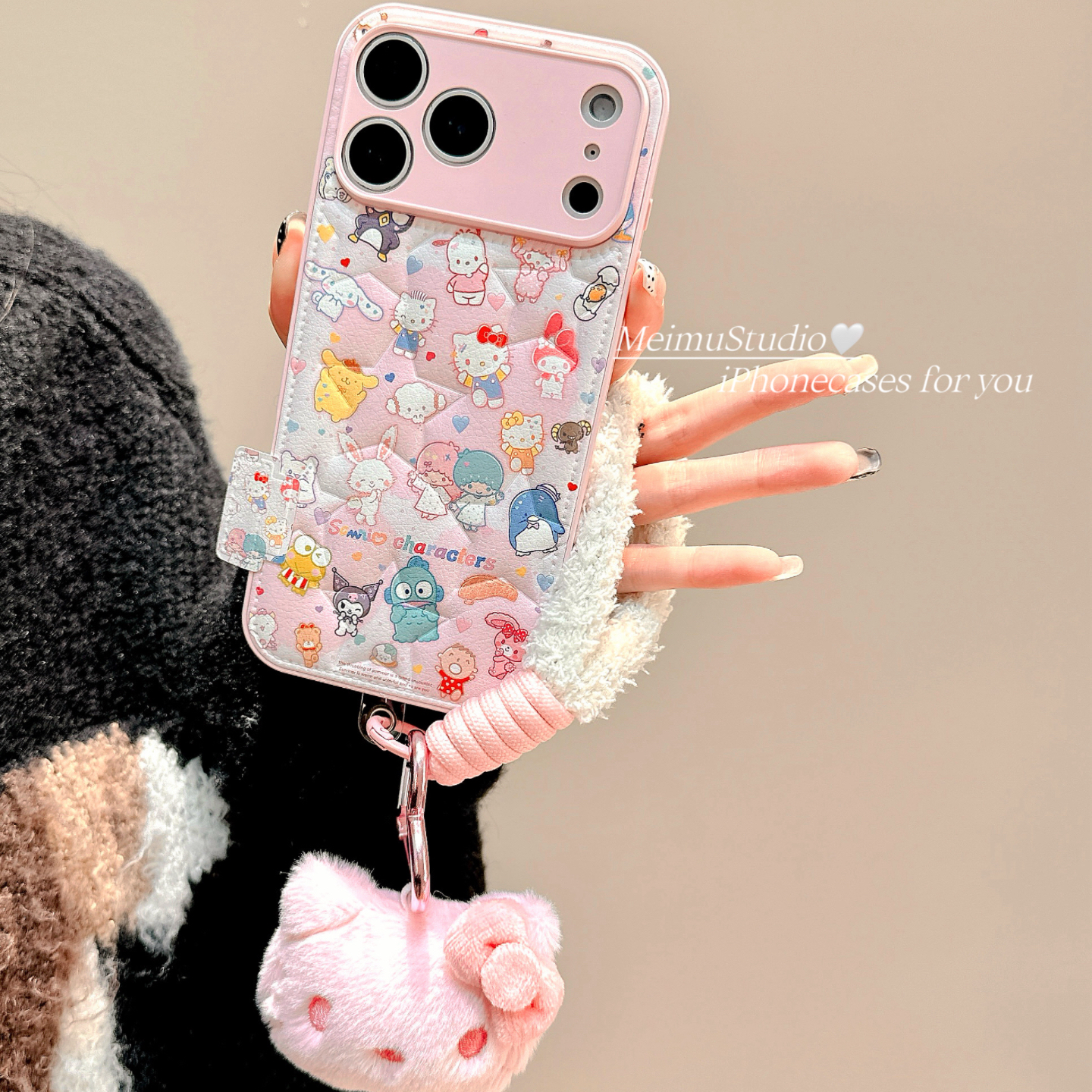 可爱卡通三丽鸥适用苹果手机壳