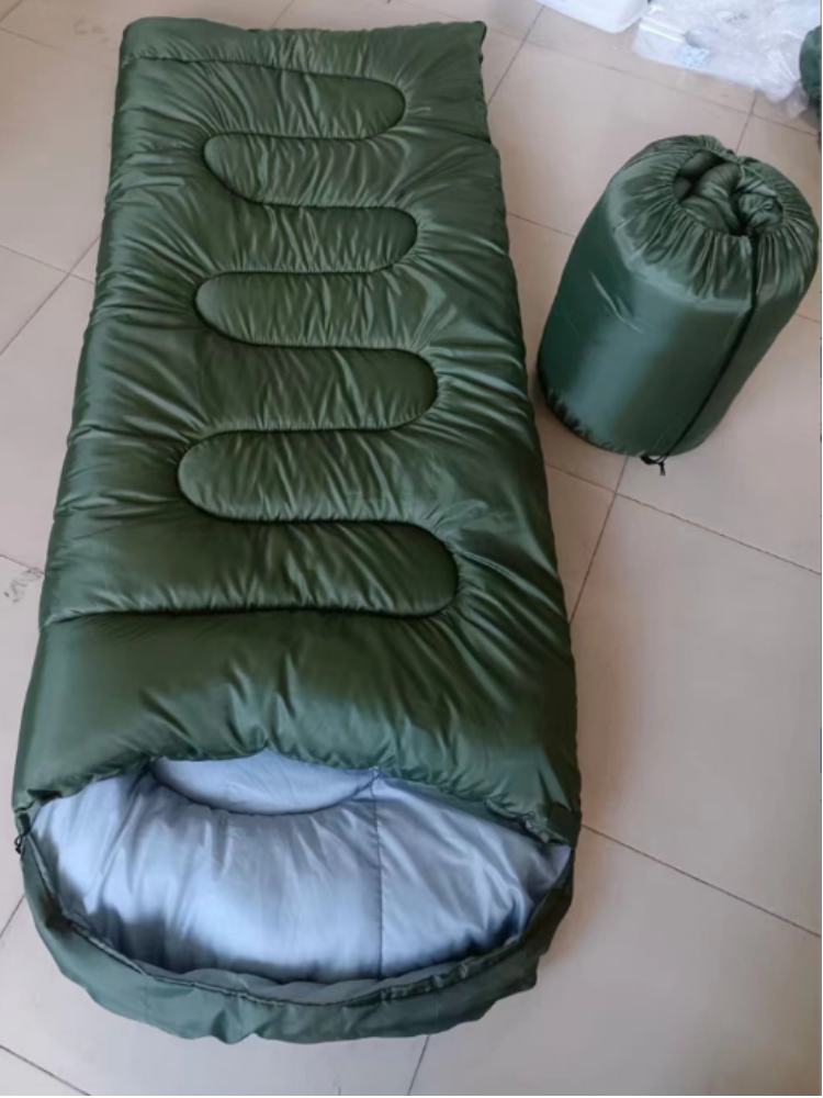 户外露营迷彩保暖睡袋950g
