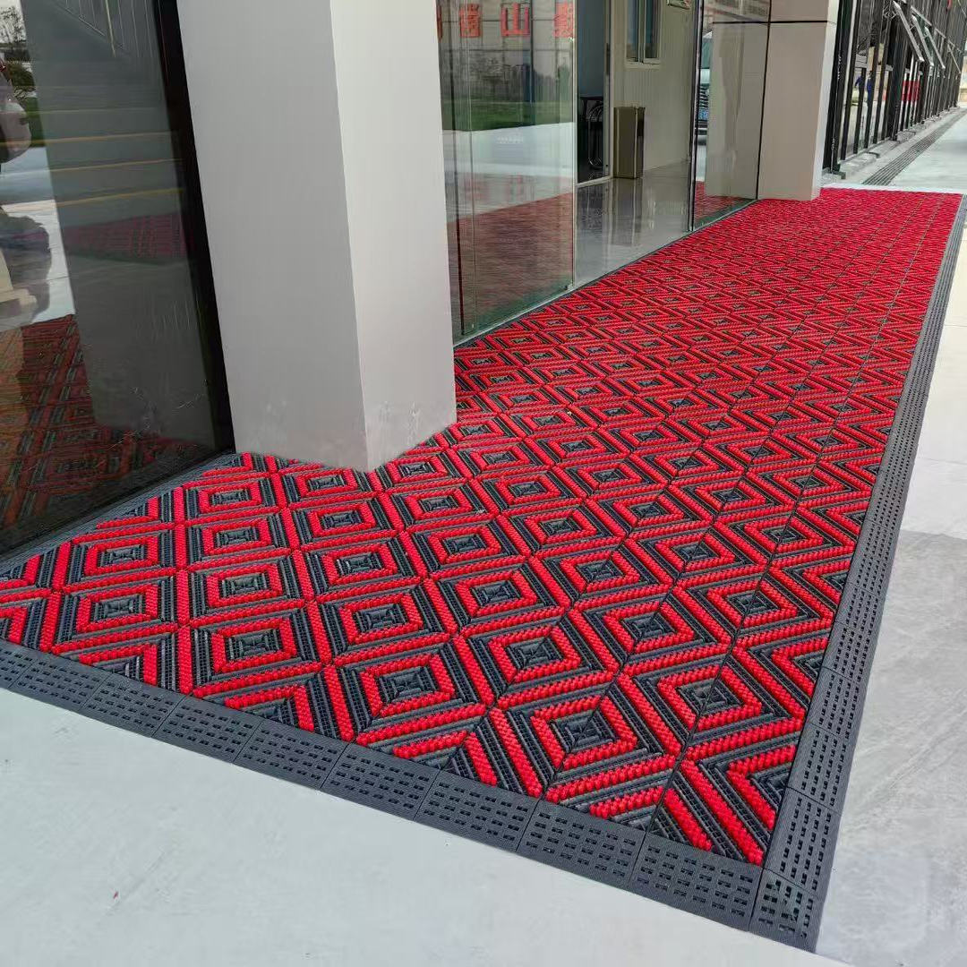 门口户外地垫三合一除尘防滑门垫