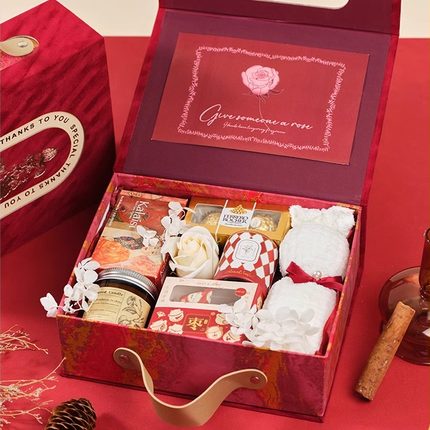 伴手礼女伴娘结婚礼盒婚礼高档实用喜宴送宾客回礼随手礼冬季礼物