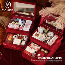 结婚伴手礼女伴娘高级感实用双层化妆箱礼盒婚礼回礼小众生日礼物