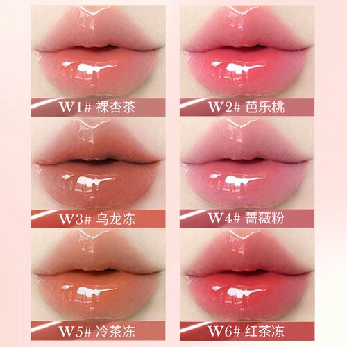 Maple kiss双头MPK双效持色唇釉不沾杯不掉色镜面唇釉双头口红批