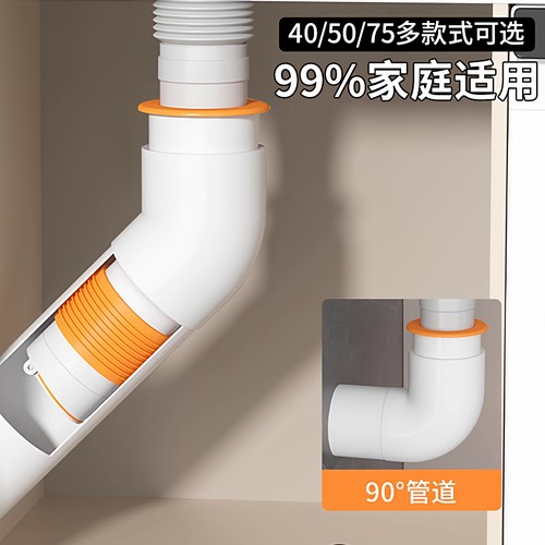 墙排下水三通逆阀防臭神器