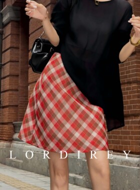 LORDIREY/【红莓】潮流轻奢女款爆款2026新款高级感半身裙裙子