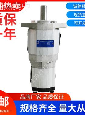 合肥长源液压双联齿轮油泵CBQT-F550/F416-AFP/L液压泵高压动力泵