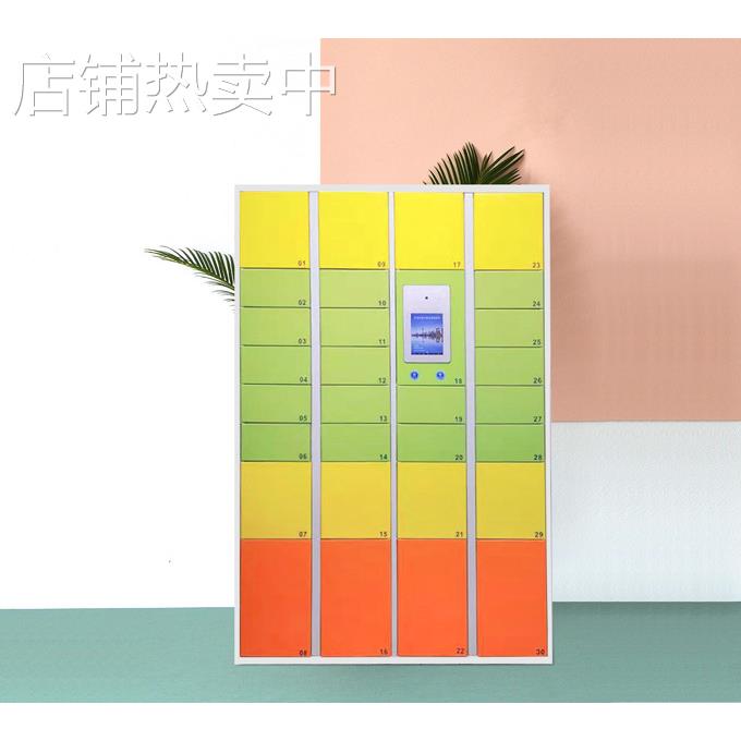 厂家直营人脸识别手机保存柜 人脸识别员工存储柜 人脸识别存储柜