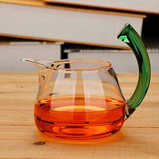 玻璃公道杯茶具加厚分茶器龙顿翘把鹰嘴均杯茶海侧把创意