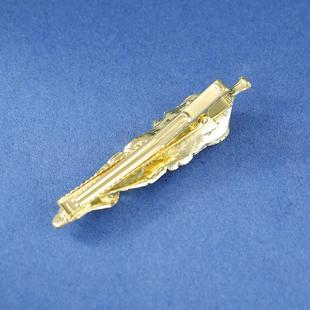 新款羽毛珍珠鸭嘴夹发夹女式合金抓夹进货跨境女热卖饰品发饰货源