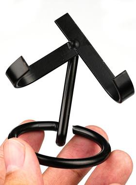 水晶摆件支架爱心矿石水晶簇原矿化石标本收纳展示支架爱心展示架