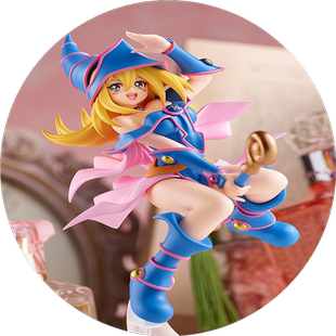 游戏王黑魔导女孩手办po武藤魔法少女动漫周边二次元模型国产摆件