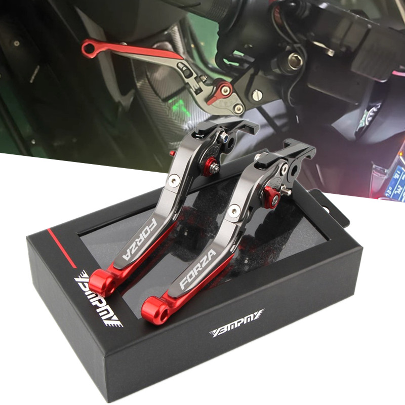 适用本田佛沙NSS350 FORZA750 300改装刹车牛角 带驻车功能刹手把