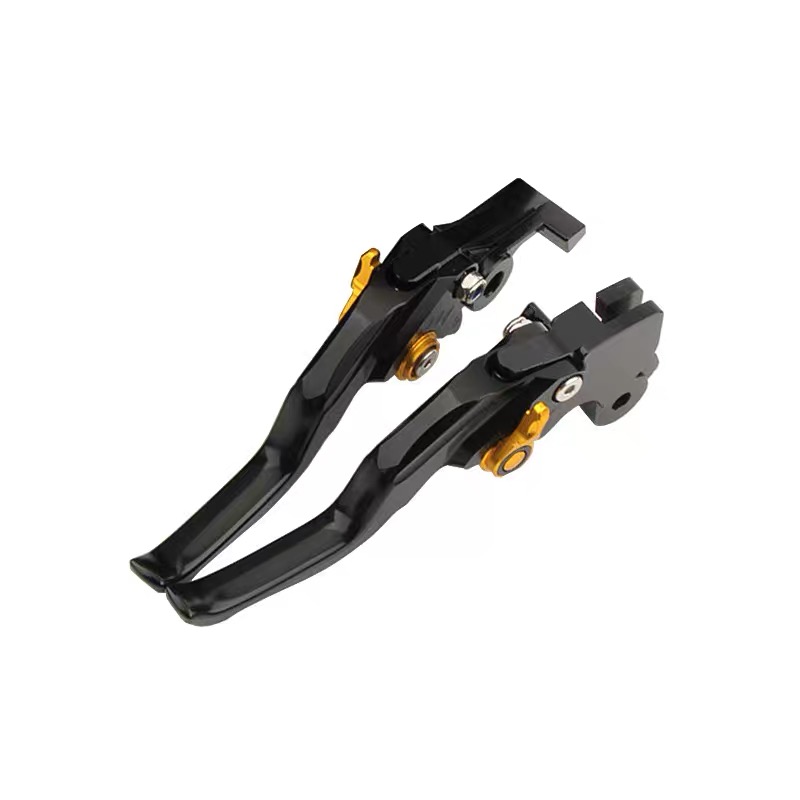 适用雅马哈 NMAX155 18-25年改装短款两指竞技刹车牛角拉杆离合把
