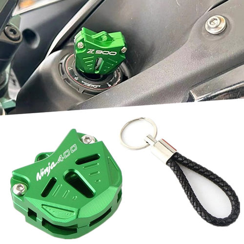 适用川崎 ninja400 Z400 NINJA650改装车钥匙保护壳 钥匙套装饰壳