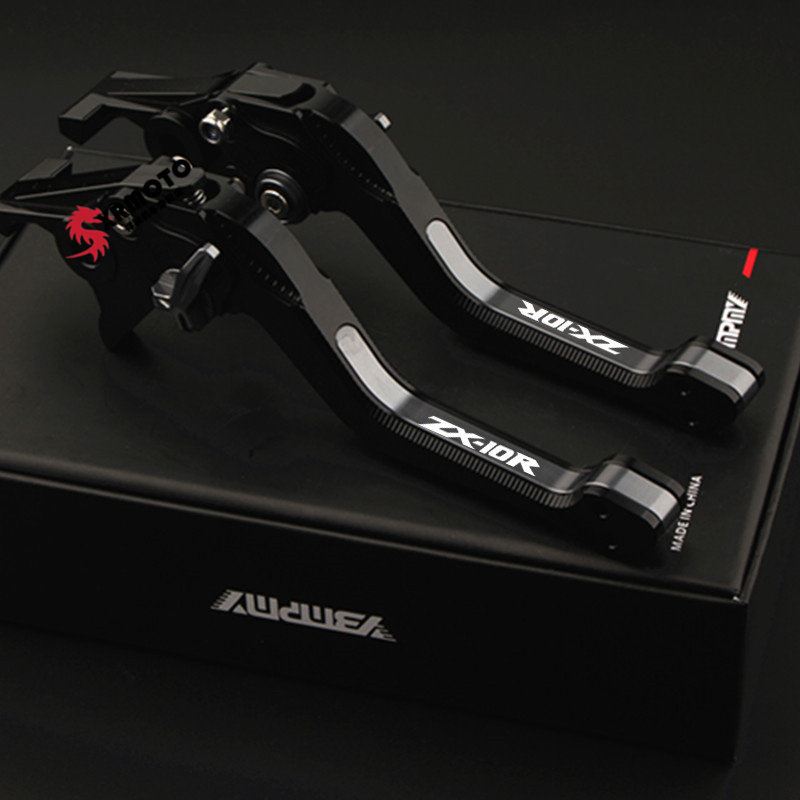 适用川崎 ZX6R ZX10R 改装5D刹车牛角 手把拉杆手柄